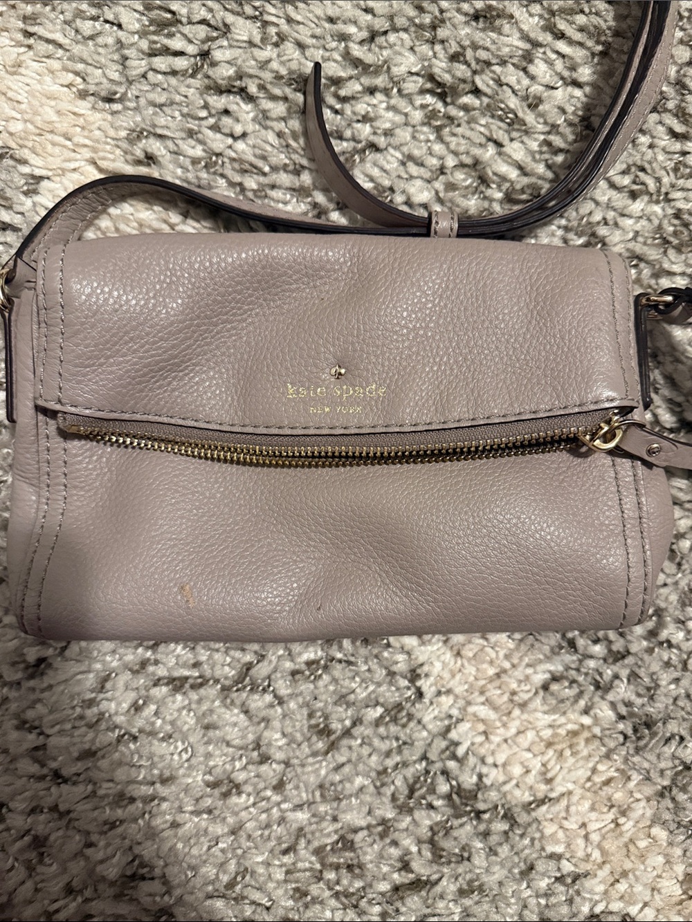Kate Spade New York Dusty Leather Crossbody Bag